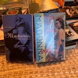 Madonna Rescue Me & This Used To Be My Playground Single Cassette